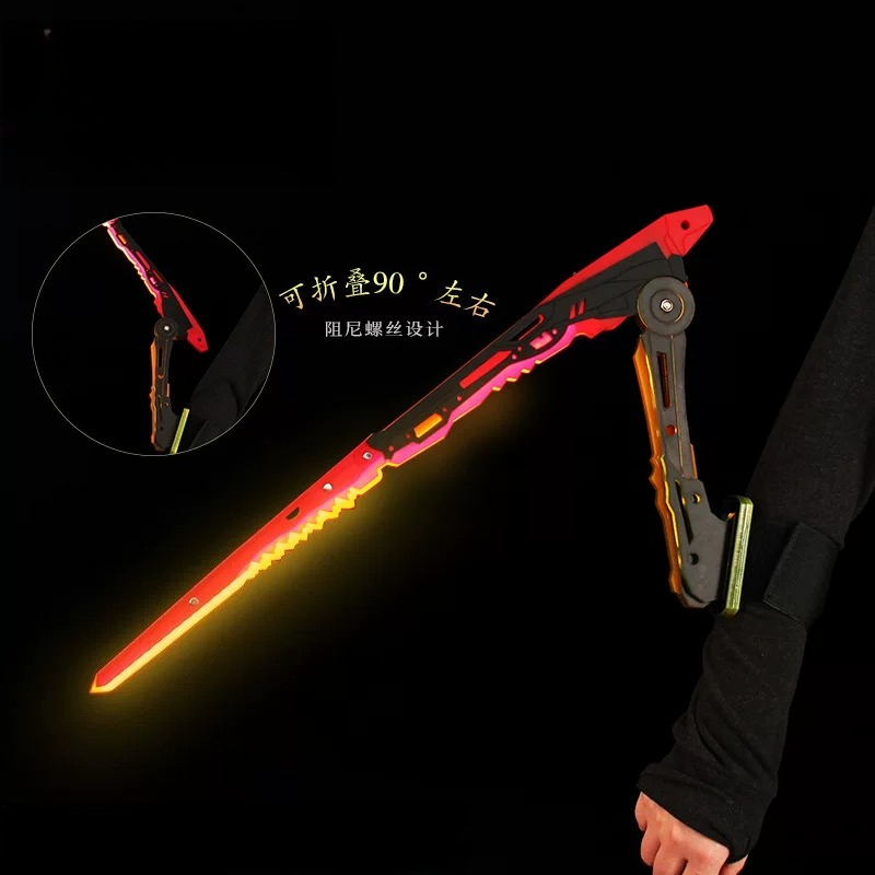 Anime Cosplay Katana - Anime Cyberpunk Katana Mantis Blade Świecący