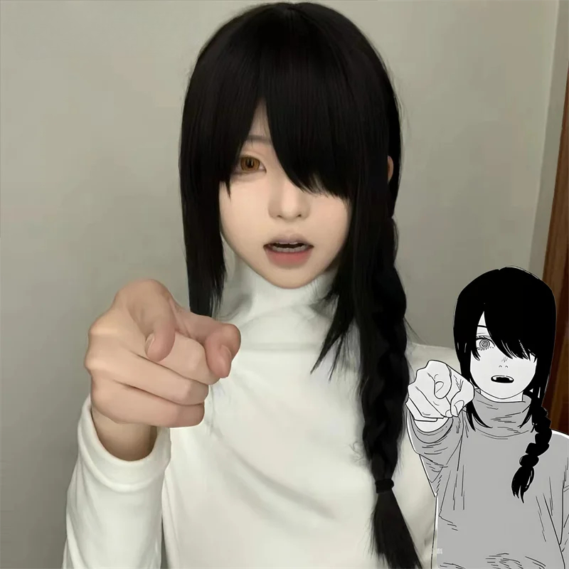 Chainsaw Man Cosplay - Peruka Cosplay Anime Chainsaw Man Nayuta