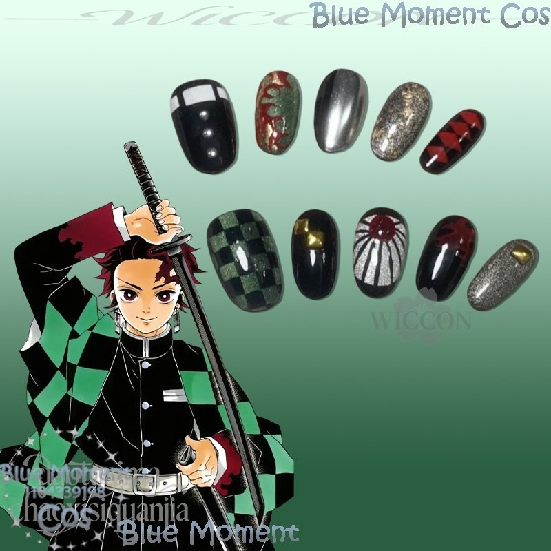 Anime Cosplay Images - Aamadoo Anjirao Przebranie Obrazkowe Paznokcie Moda