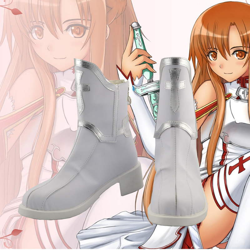 Sword Art Online Cape - Gra Anime Cosplay Buty Yuuki Asuna