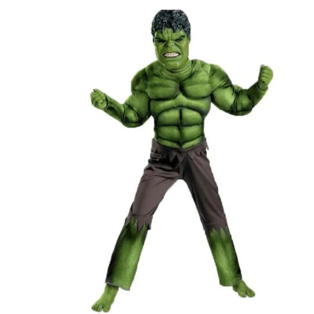 Anime Cosplay Toddler - Dziecięce zielone superbohaterowie Anime Hulk Cosplay