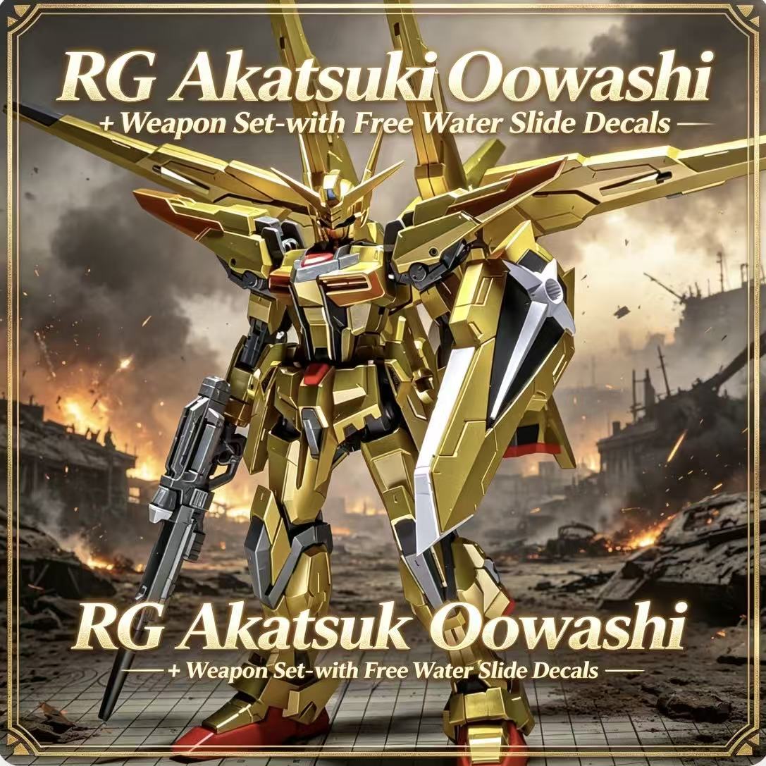 Bandai Gundam Rg - RG41 1/144 ORB-01 Akatsuki Oowashi Zestaw