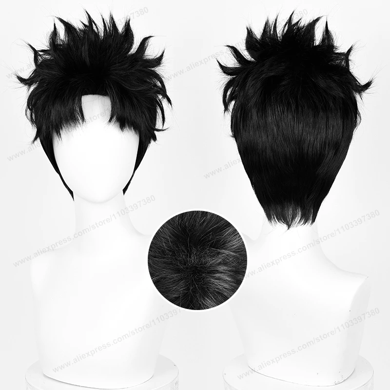 Anime Cosplay Obito - Okarun Cosplay żaroodporna peruka syntetyczna Anime