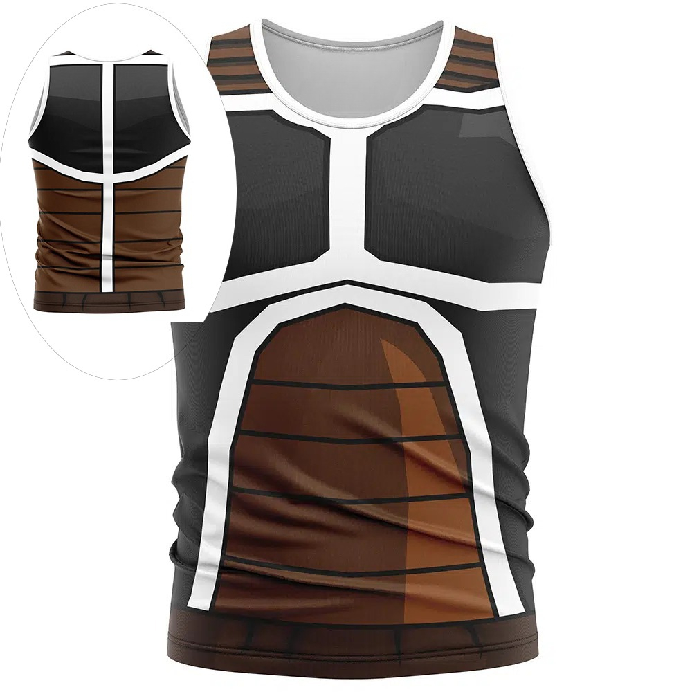 Dragon Ball Saiyan Armor - Koszulka bez rękawów Dragon Ball Saiyan
