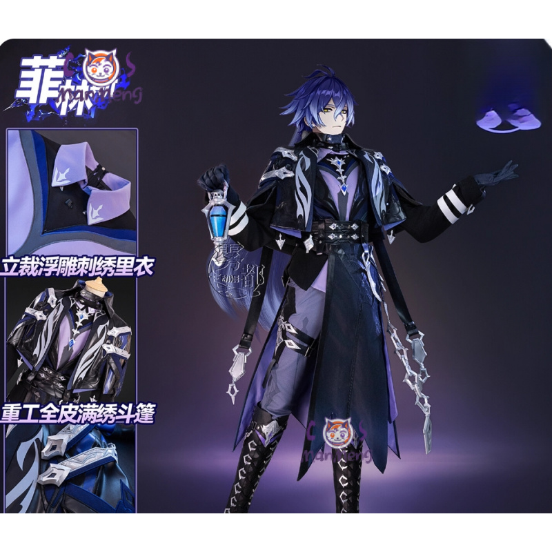 Kostium cosplay Genshin Impact – Anime Cosplay Wigs recenzja i cena