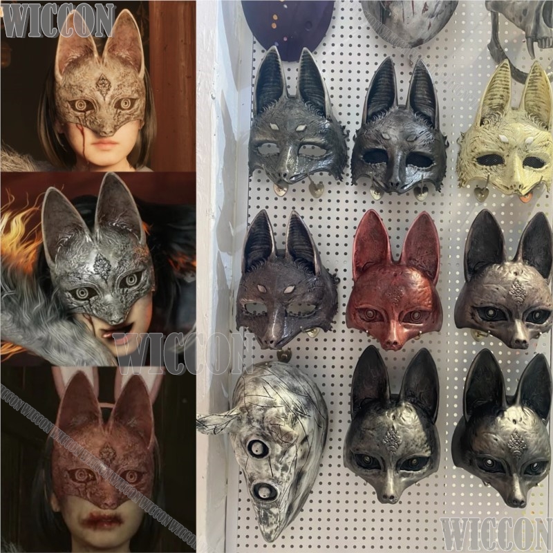 Maska Lisicy 2025 Nowa Gra Hor – Anime Cosplay Face recenzja i cena