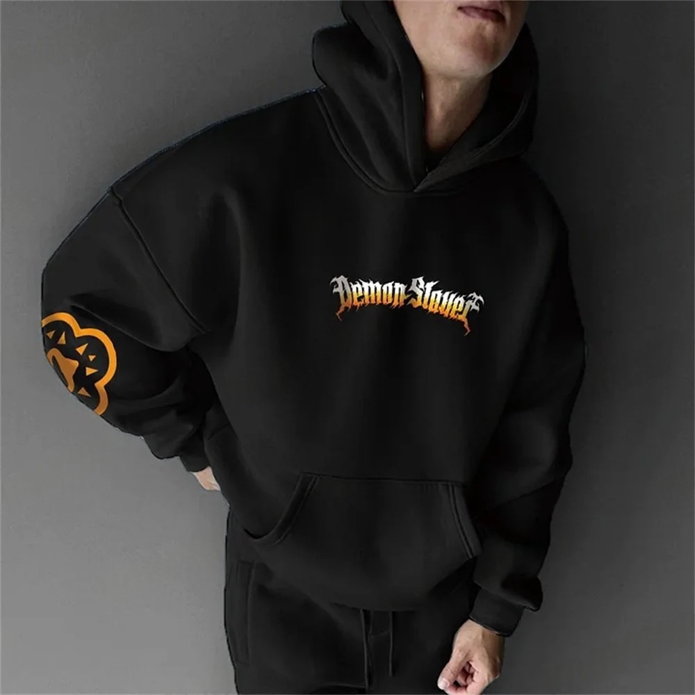 Męska bluza z kapturem Demon S – Cosplay Anime Zenitsu recenzja i cena