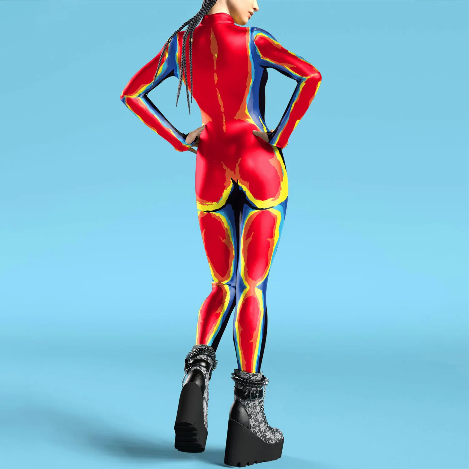 Kobiety 3D Print Zentai body k – Anime Cosplay Images recenzja i cena