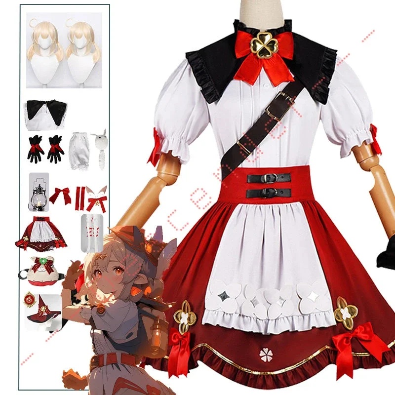 Kostium Cosplay Klee Genshin I – Anime Cosplay Com recenzja i cena