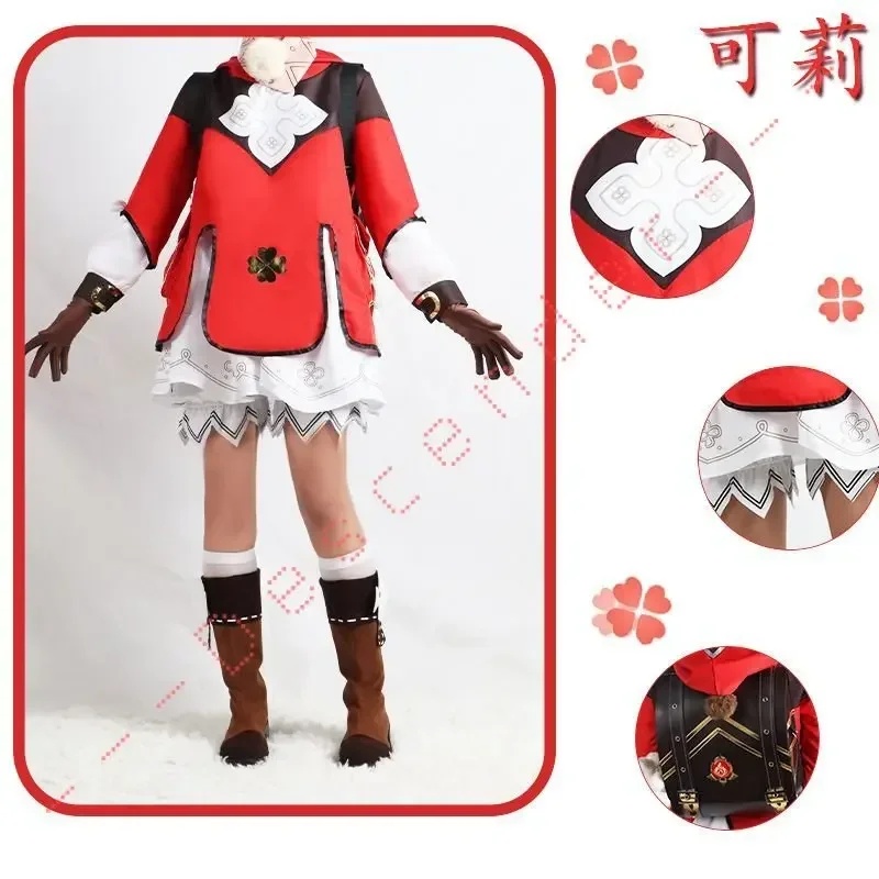 Kostium Cosplay Klee Genshin I – Anime Cosplay Com recenzja i cena