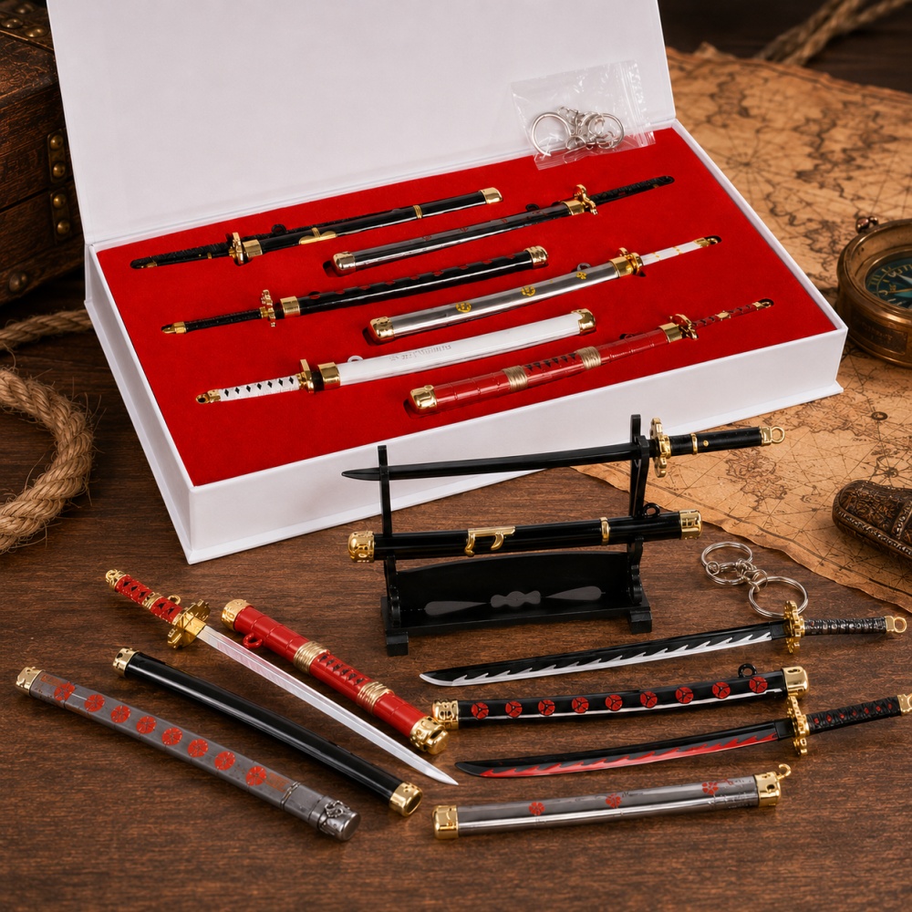 Anime One Piece Zoro Brelok z  – Anime Cosplay Katana recenzja i cena