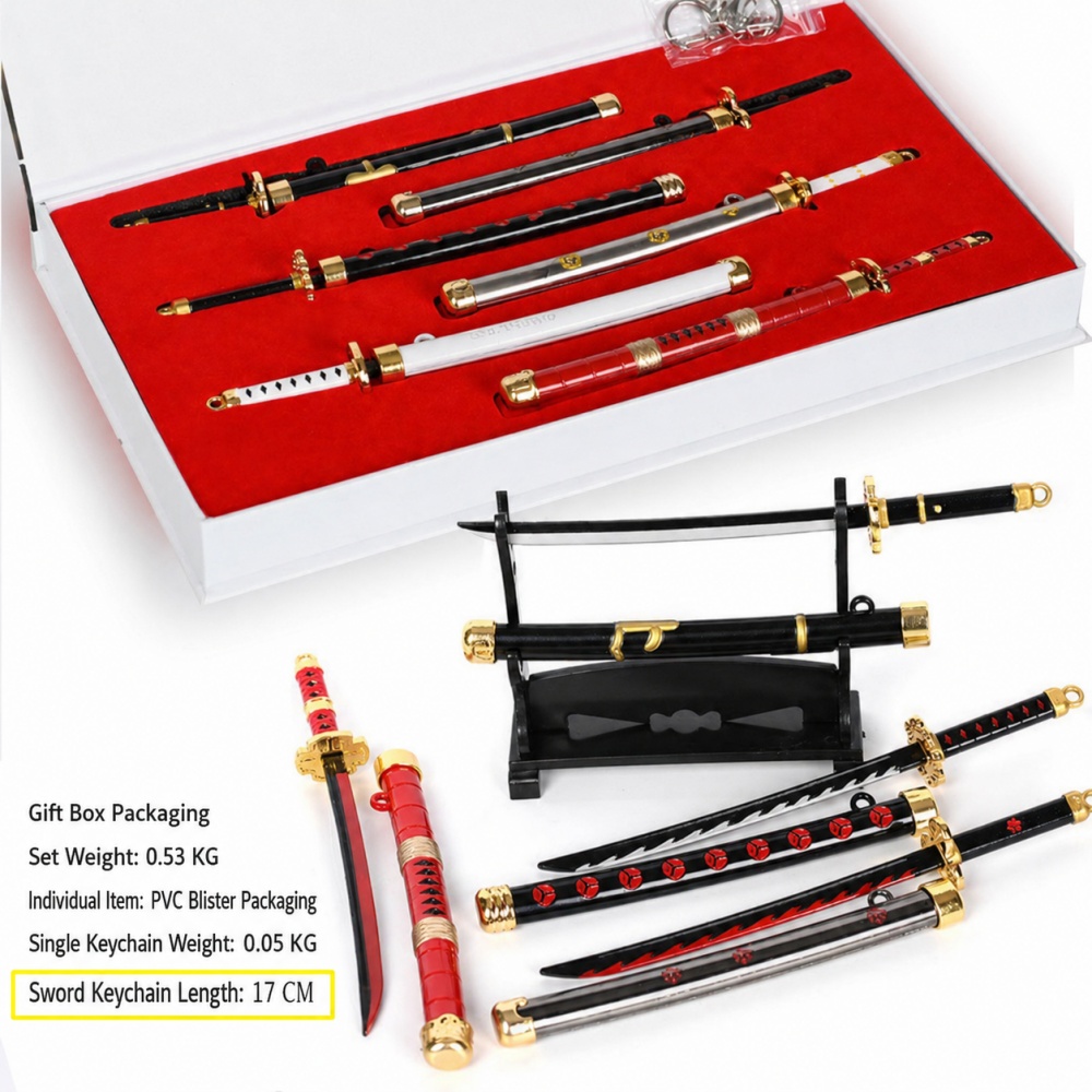 Anime One Piece Zoro Brelok z  – Anime Cosplay Katana recenzja i cena