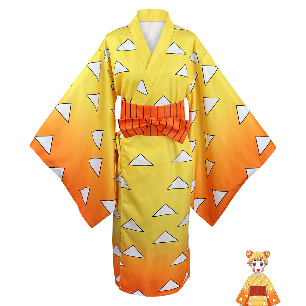 Agatsuma Zenitsu Kimono Anime  – Cosplay Anime Zenitsu recenzja i cena