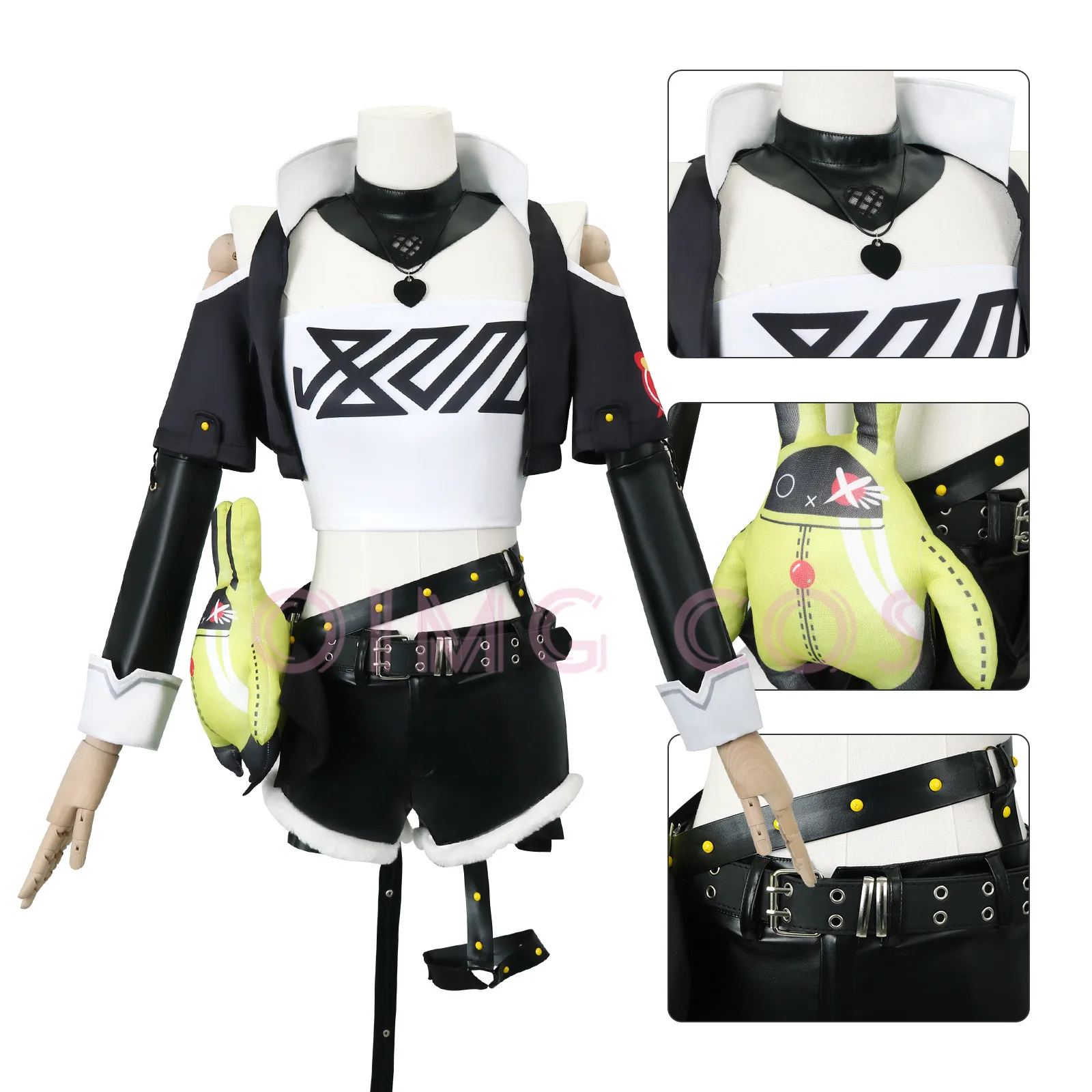 Kostium Cosplay Nicole Demara  – Anime Cosplay Female Characters recenzja i cena