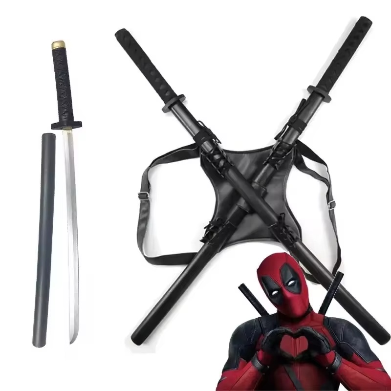 Nowa katana Deadpool 61 cm z 2 – Anime Cosplay Katana recenzja i cena