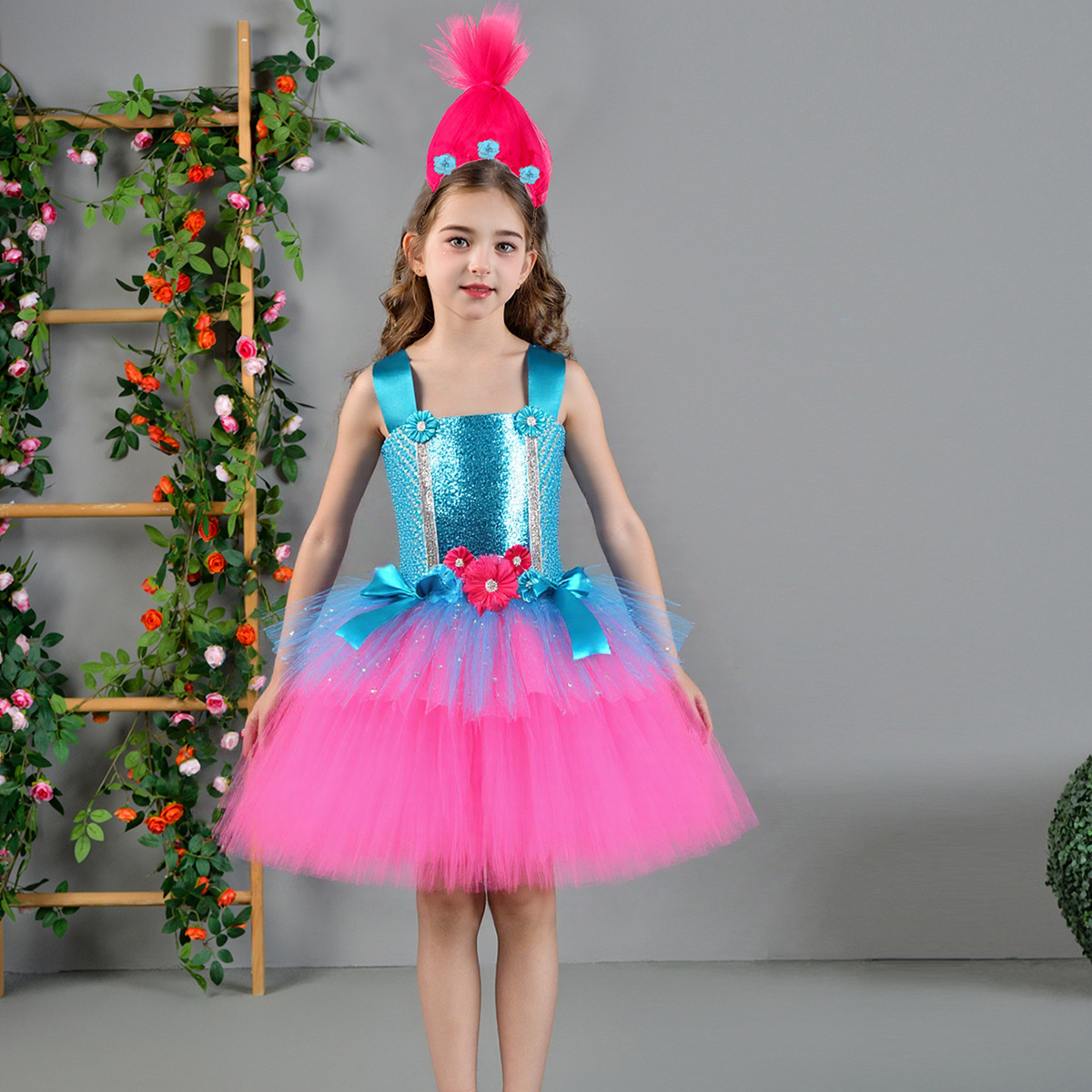 Sukienka Tutu Trolli dla Dziew – Anime Cosplay Toddler recenzja i cena