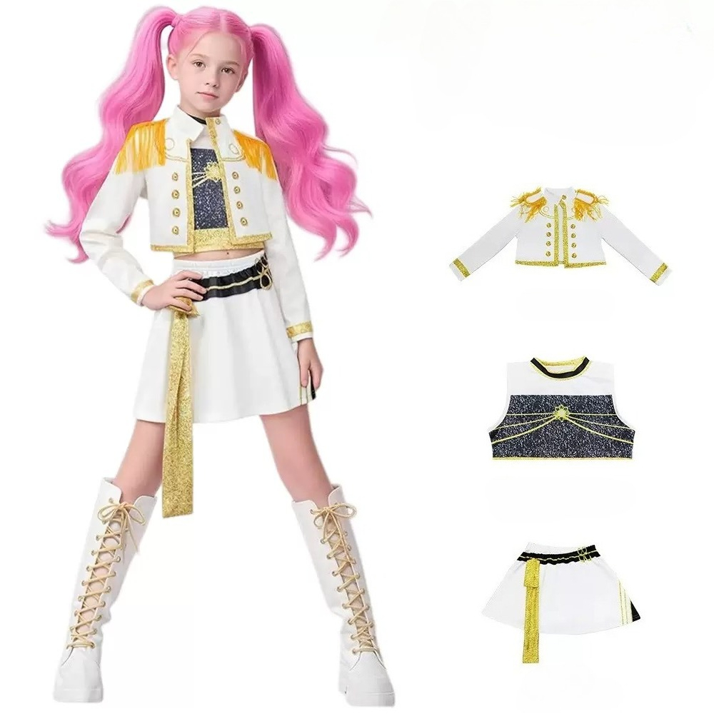 Nowy Strój Wojowniczki K-Pop R – Anime Zoey Cosplay recenzja i cena