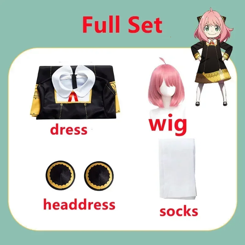 Anime Spy Family Anya Strój Co – Anime Cosplay Toddler recenzja i cena