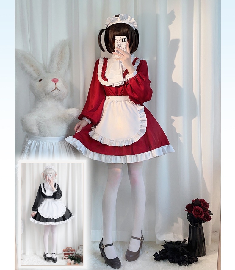 Japoński Styl Y2K Jirai Kei Ko – Anime Cosplay Maid recenzja i cena