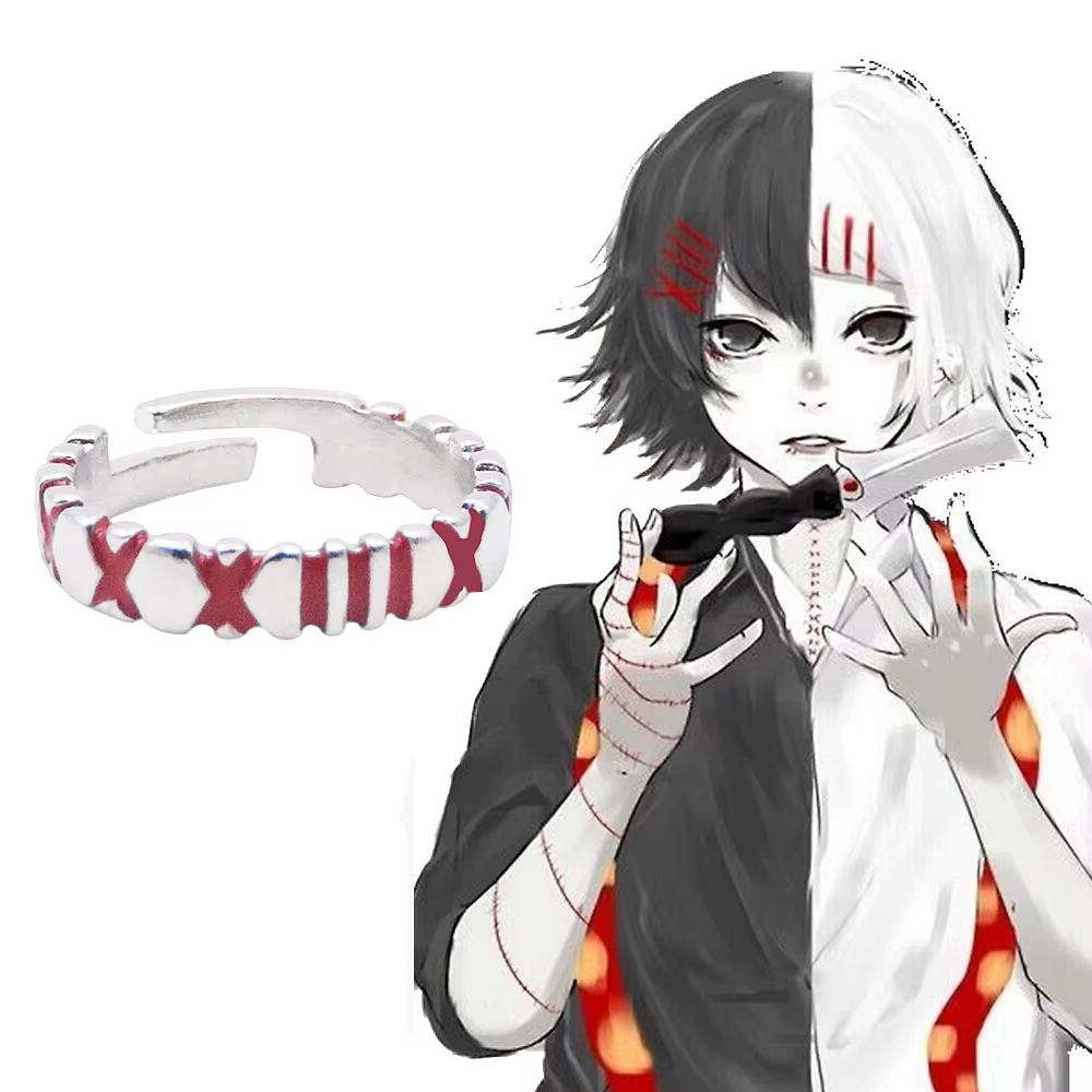 Pierścienie Anime Tokyo Ghoul  – Anime Cosplay Tokyo Ghoul recenzja i cena