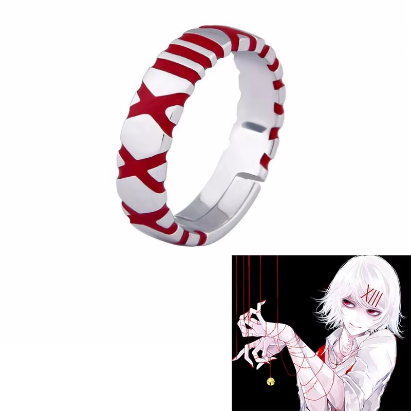 Pierścienie Anime Tokyo Ghoul  – Anime Cosplay Tokyo Ghoul recenzja i cena