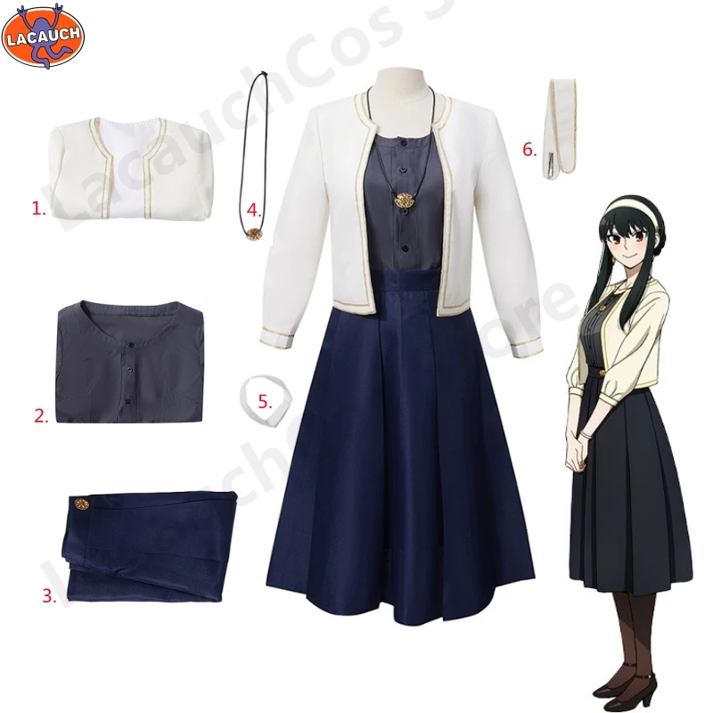 Kostium Cosplay SPY x FAMILY Y – Anime Cosplay Yor recenzja i cena
