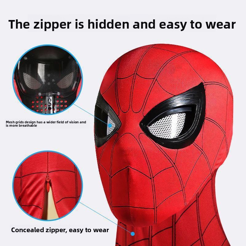Maska superbohatera/kask Spide – Anime Cosplay Face recenzja i cena