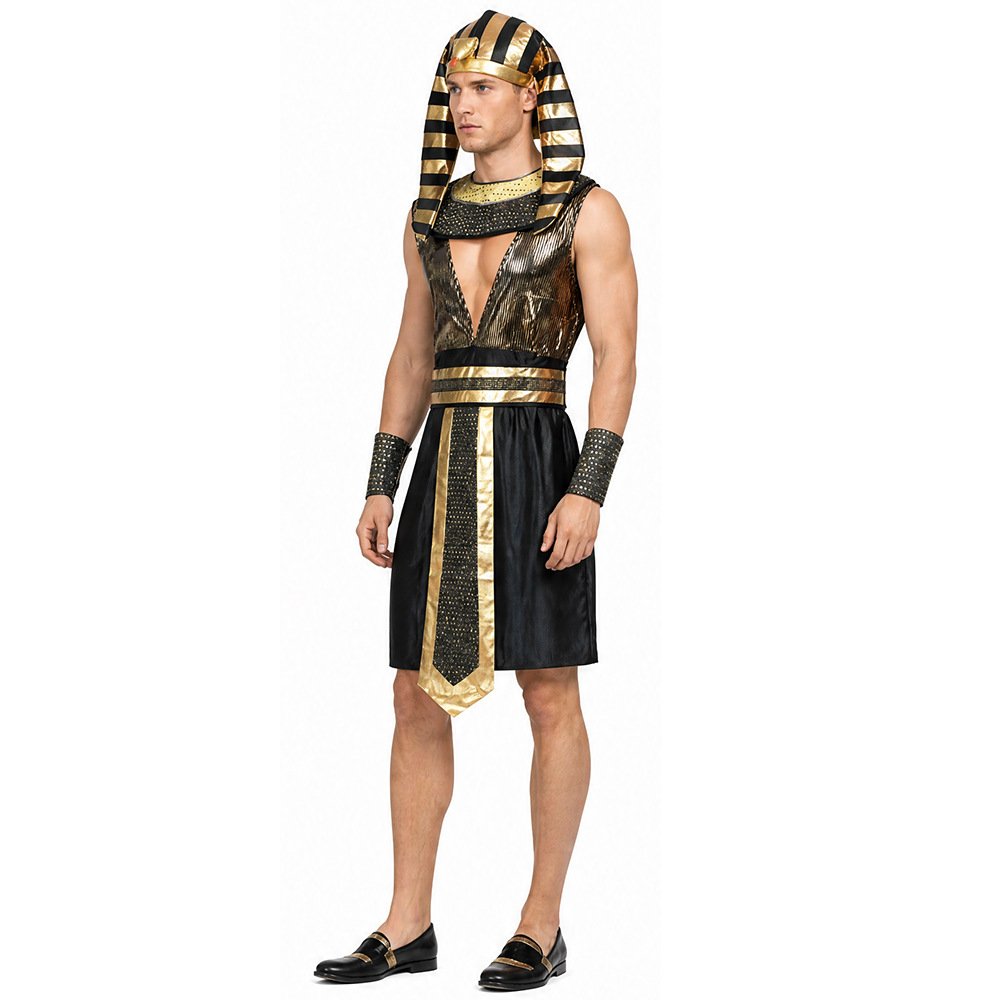 Męski strój faraona egipskiego – Egypt Cosplay Anime recenzja i cena