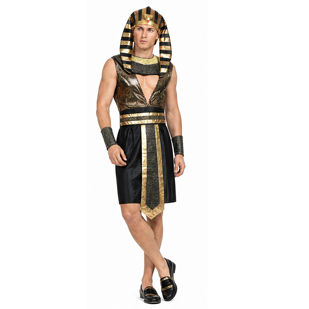 Męski strój faraona egipskiego – Egypt Cosplay Anime recenzja i cena