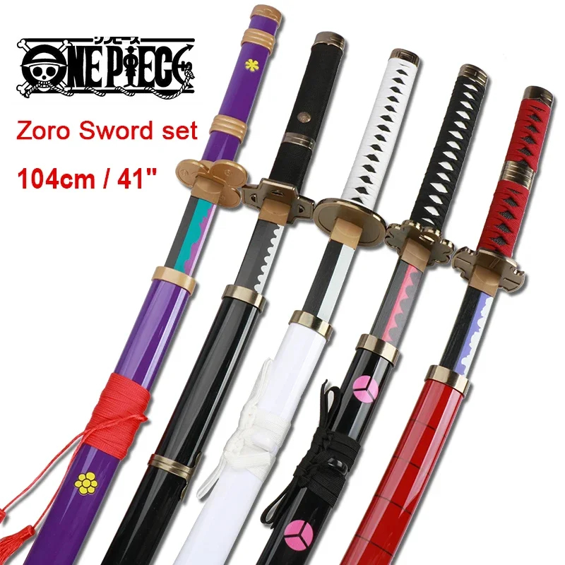 2026 3-częściowy zestaw mieczy – Anime Cosplay Katana recenzja i cena