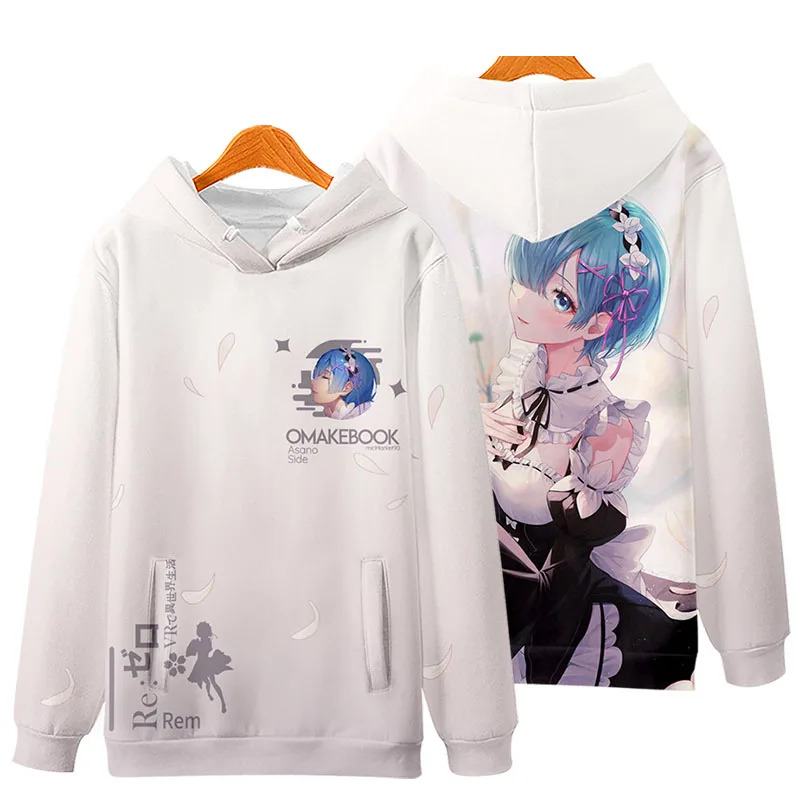 Bluza z kapturem 3D Re:Zero Co – Cosplay Anime Basic recenzja i cena