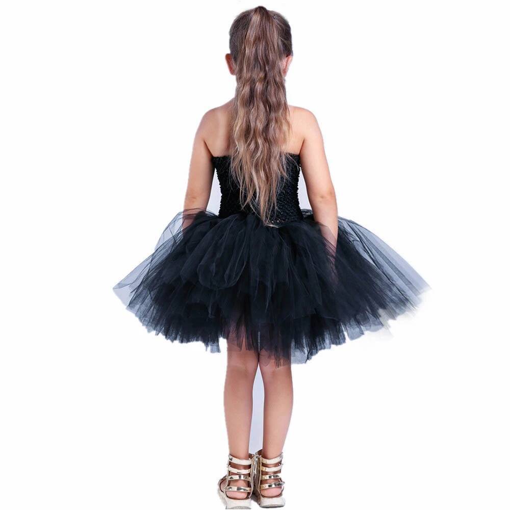 Urocza czarna sukienka tutu dl – Anime Cosplay Toddler recenzja i cena