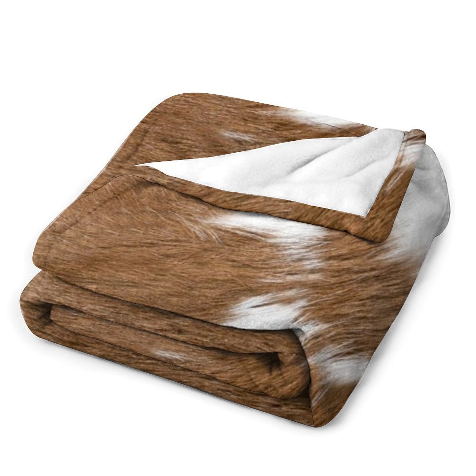 Cow Hide Brown & White Throw B – Anime Cosplay Idea recenzja i cena