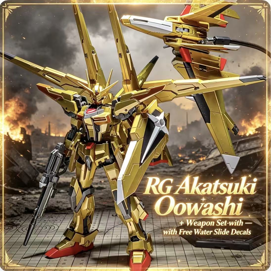 RG41 1/144 ORB-01 Akatsuki Oow – Bandai Gundam Rg recenzja i cena
