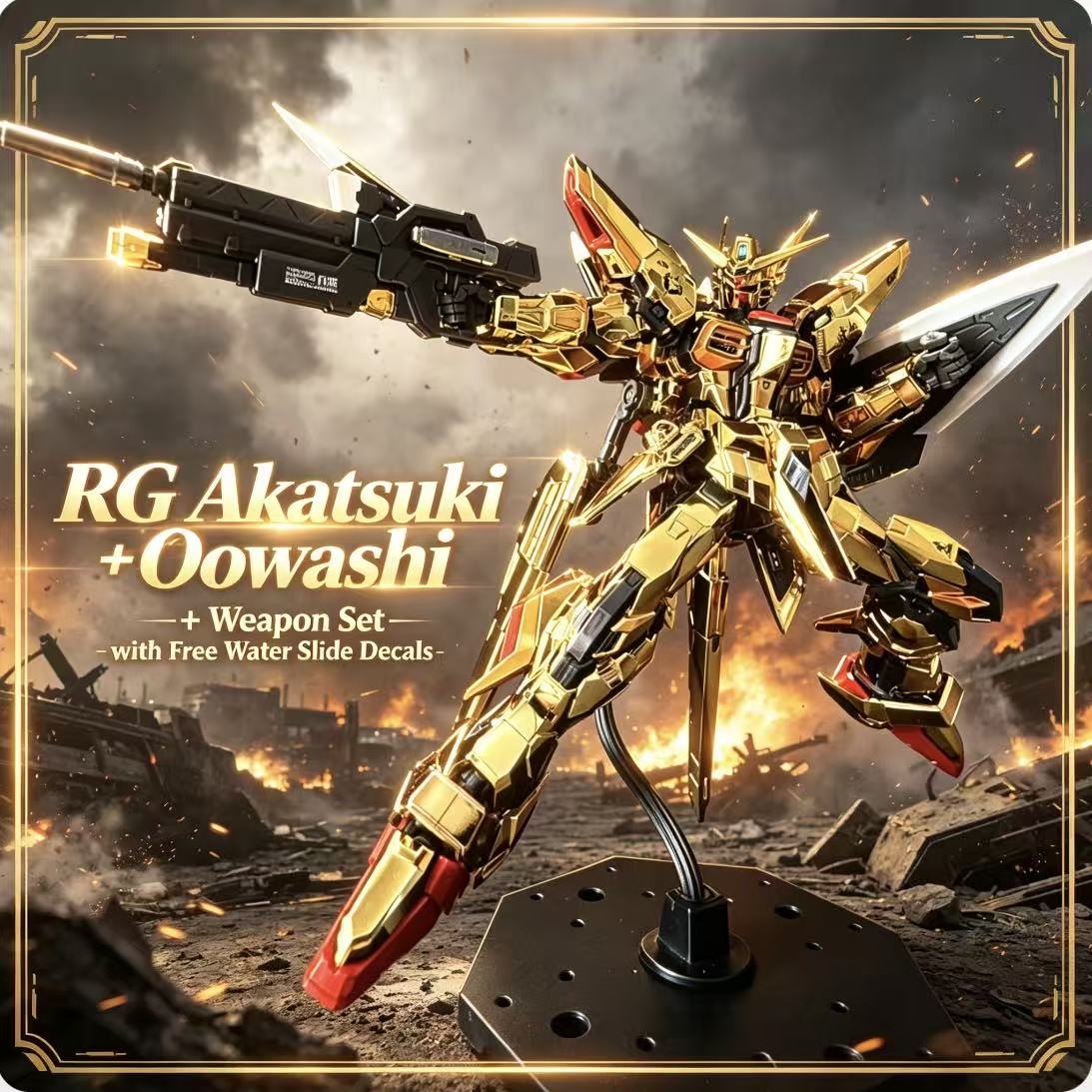 RG41 1/144 ORB-01 Akatsuki Oow – Bandai Gundam Rg recenzja i cena