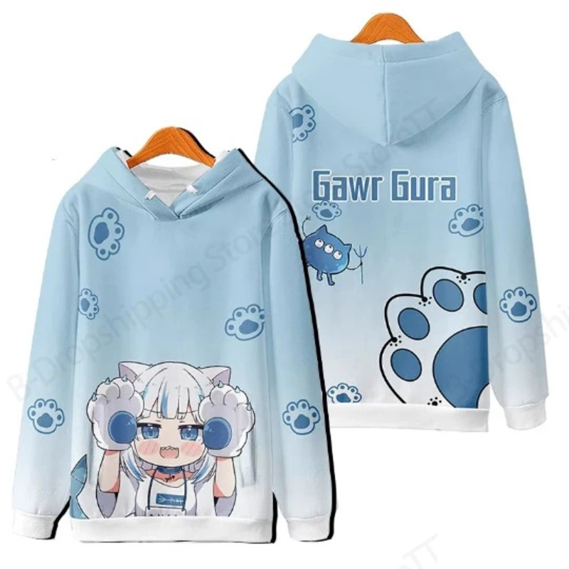 Bluzy z kapturem z nadrukiem 3 – Cosplay Anime Basic recenzja i cena