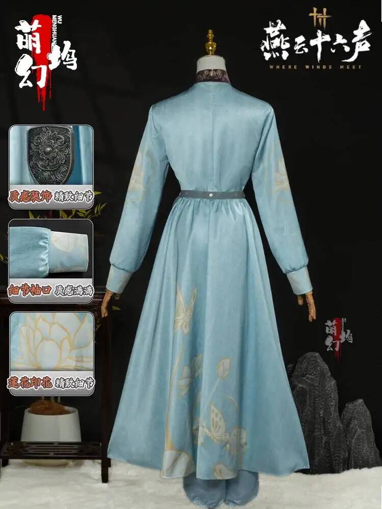 Kostium Cosplay Yanyun Sixteen – Anime Cosplay Events recenzja i cena