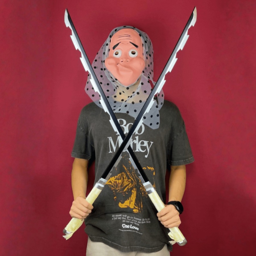 40-calowy miecz Demon Slayer I – Anime Cosplay Katana recenzja i cena