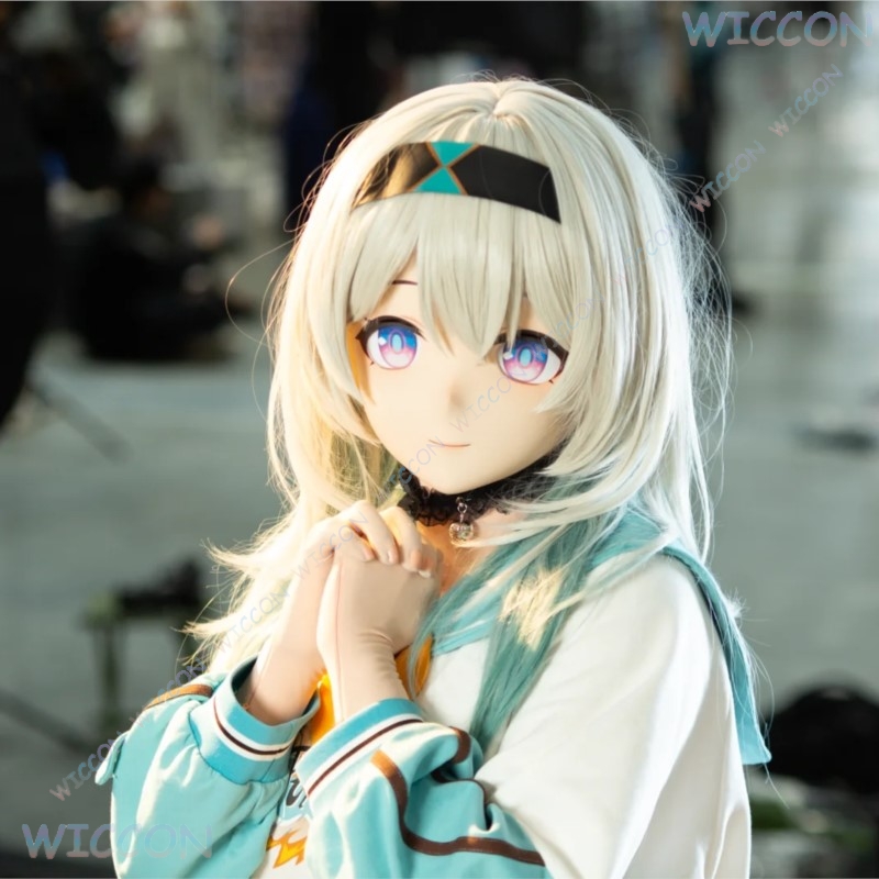 Maska na twarz Kigurumi Damska – Anime Cosplay Face recenzja i cena