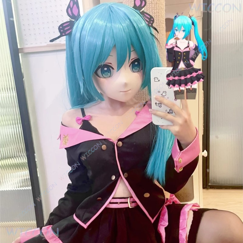 Maska na twarz Kigurumi Damska – Anime Cosplay Face recenzja i cena