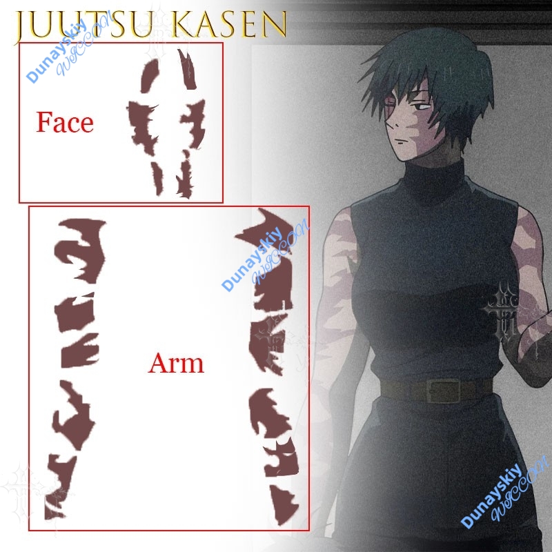 Anime Jujutsu Kaisen Zenin Mak – Anime Cosplay Face recenzja i cena