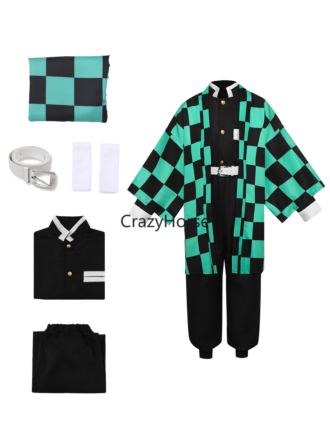 Kostiumy Cosplay dla dorosłych – Anime Cosplay Tanjiro recenzja i cena