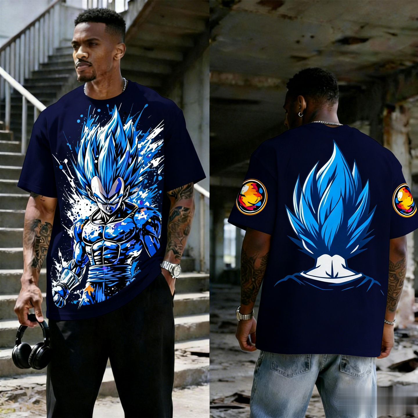 Koszulka z krótkim rękawem Dra – Dragon Ball Saiyan Armor recenzja i cena